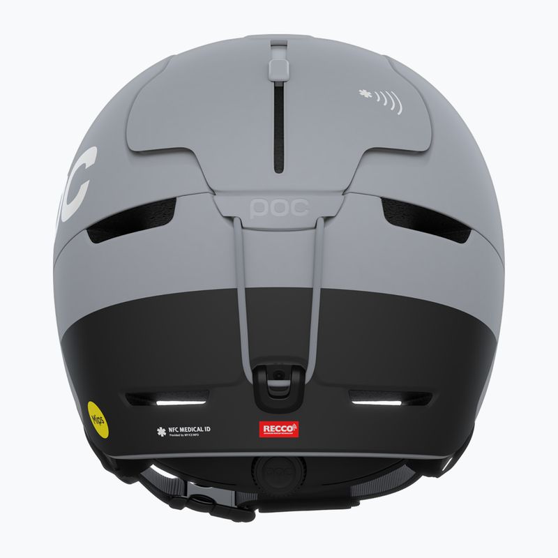Kask narciarski POC Obex BC MIPS granite grey matt 4