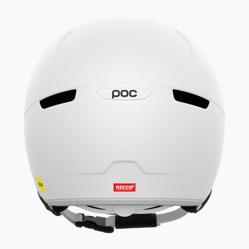 Kask narciarski POC Obex Visor Hydrogen white matt/clarity u/partly sunny/silver 4