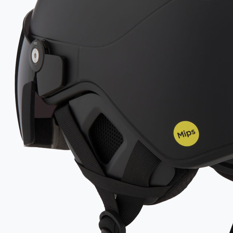 Kask narciarski POC Obex Visor uranium black matt/clarity universal/sunny/grey 7
