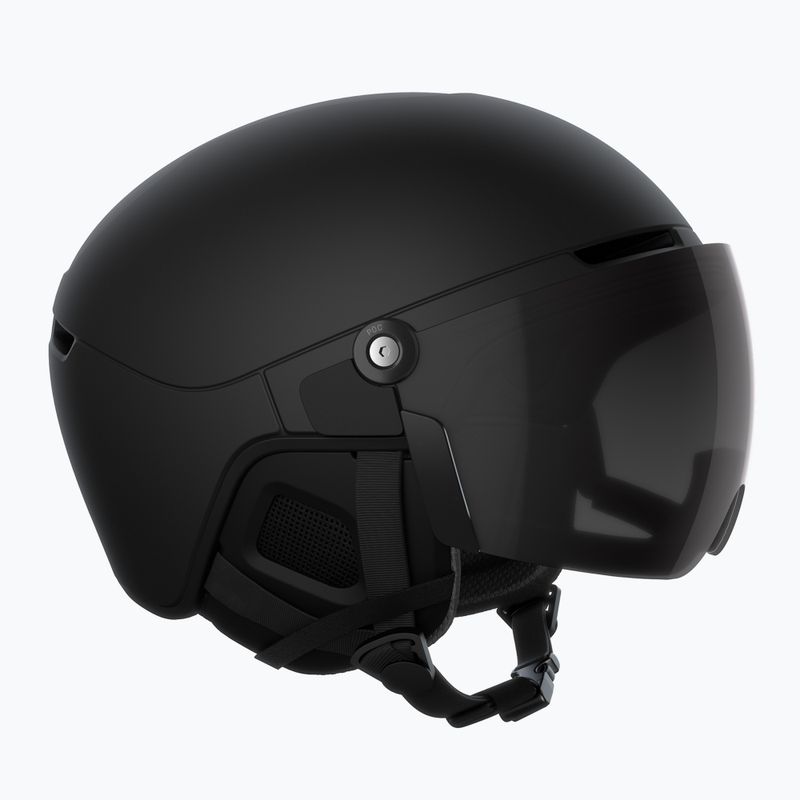 Kask narciarski POC Obex Visor uranium black matt/clarity universal/sunny/grey