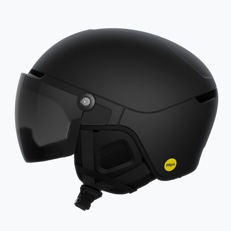 Kask narciarski POC Obex Visor uranium black matt/clarity universal/sunny/grey 2