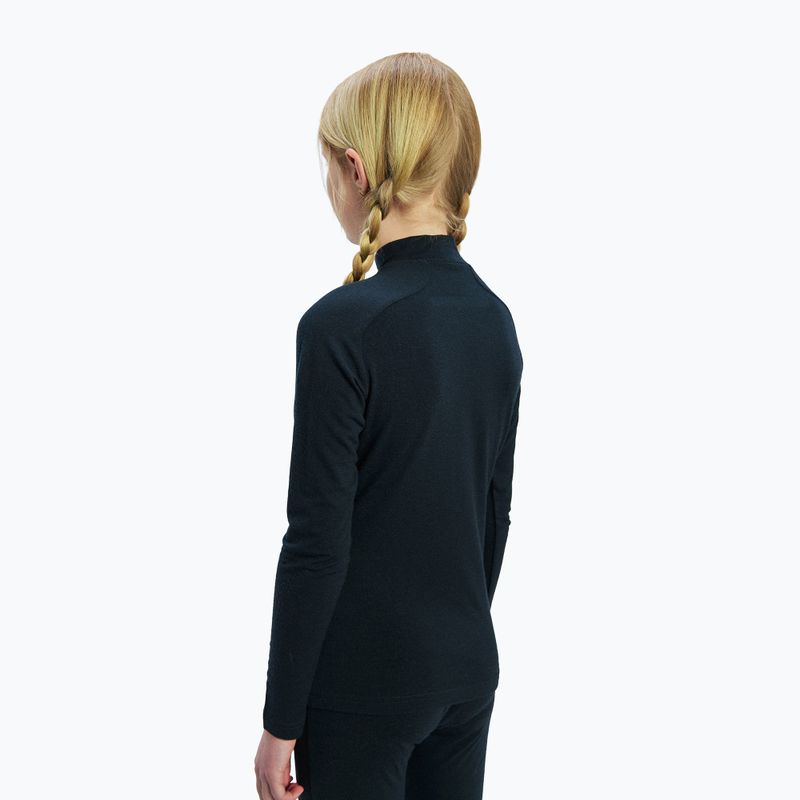 Bluza termoaktywna dziecięca POC Layer Merino Mock Neck Jersey Jr uranium black 3