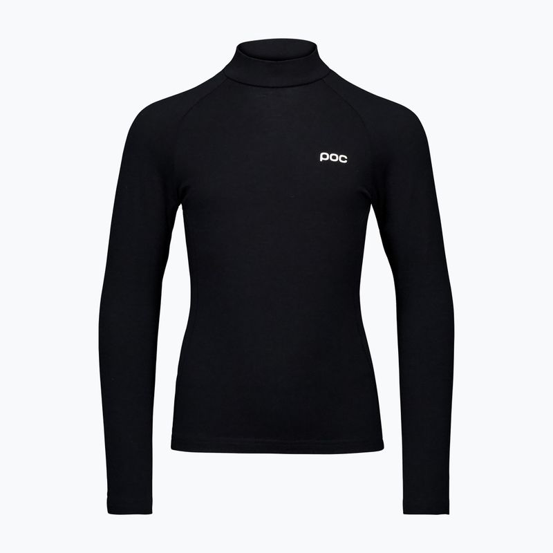 Bluza termoaktywna dziecięca POC Layer Merino Mock Neck Jersey Jr uranium black 6