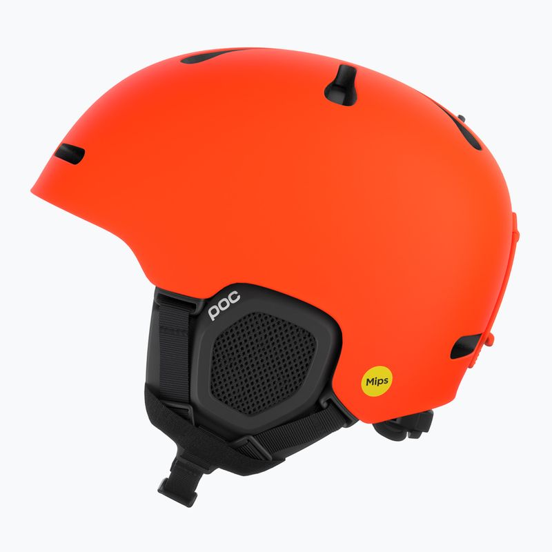 Kask narciarski POC Fornix MIPS fluorescent orange matt 2