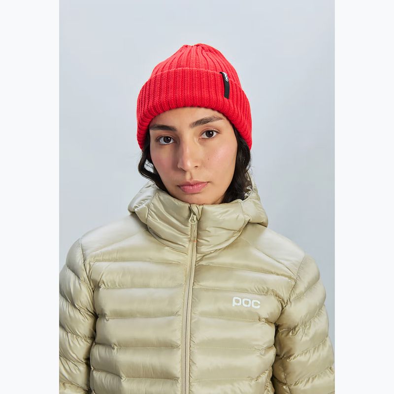 Czapka zimowa POC Beanie prismane red 2