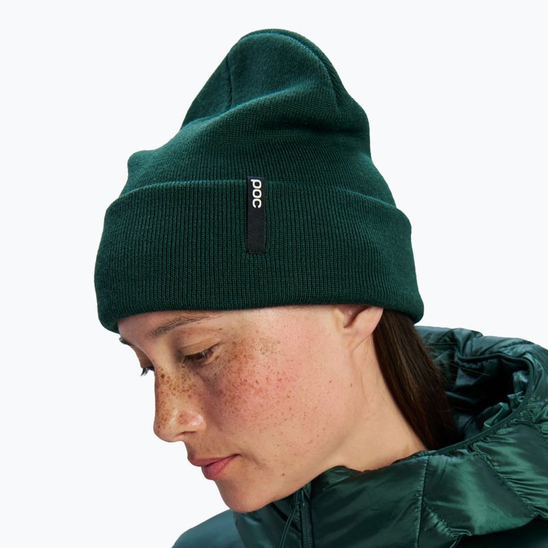 Czapka zimowa POC Beanie Flat pargasite green 2