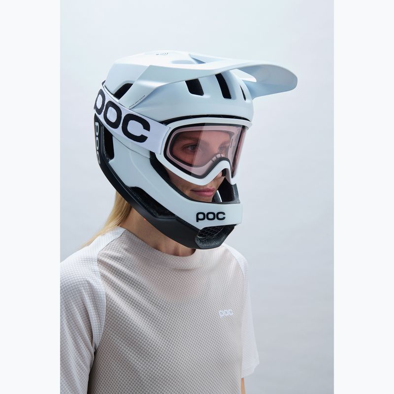 Gogle rowerowe POC Ora hydrogen white/clarity trail/cloudy brown 5