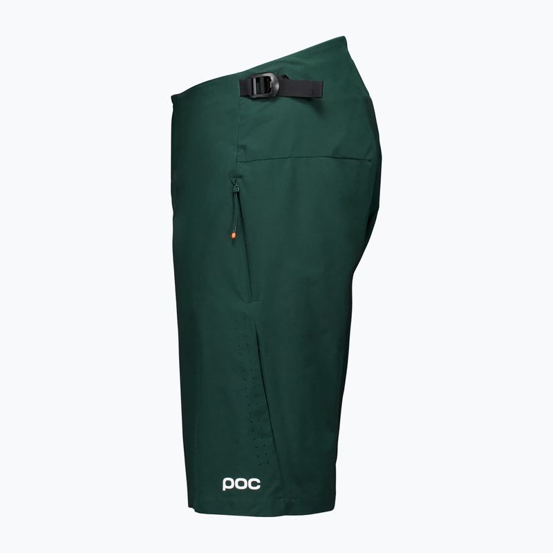 Spodenki rowerowe męskie POC Motion Air pargasite green 3