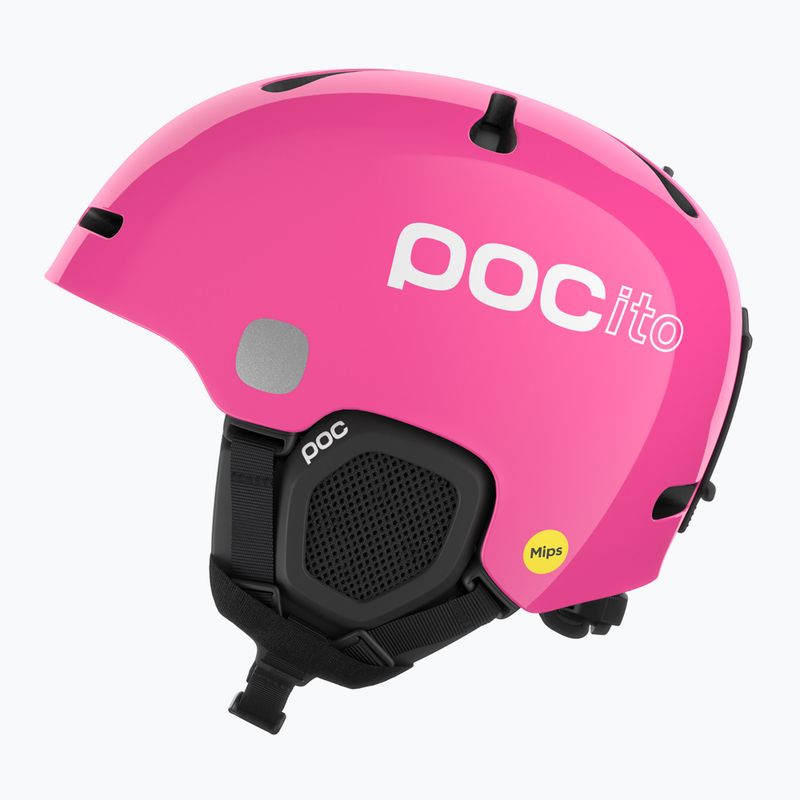 Kask narciarski dziecięcy POC POCito Fornix MIPS fluorescent pink 2