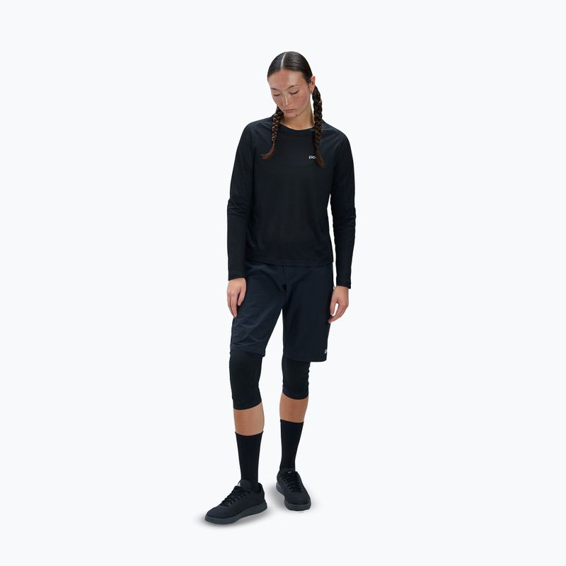 Longsleeve rowerowy damski POC Motion Air uranium black 2