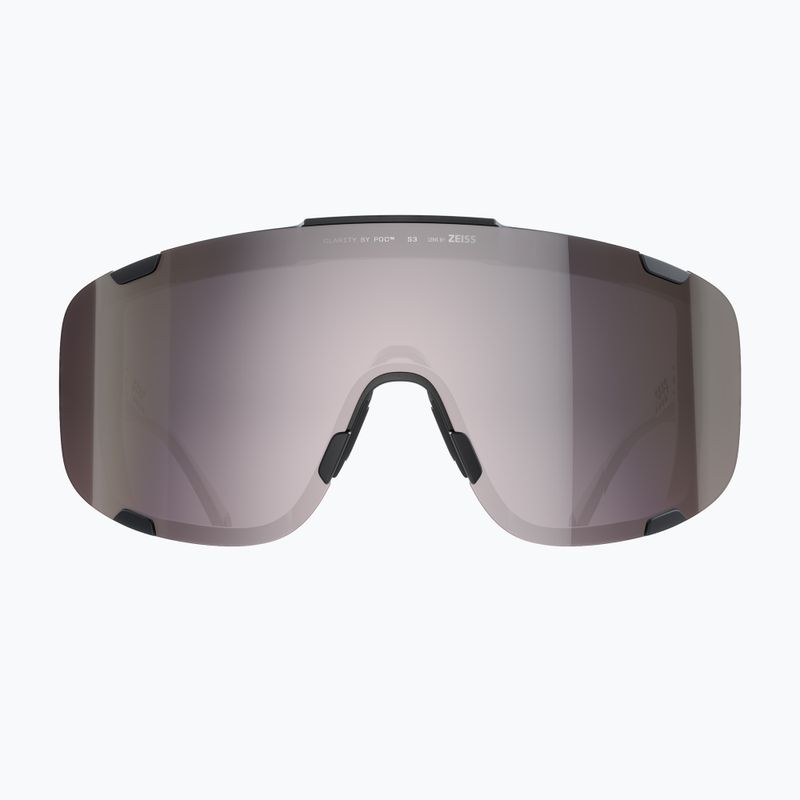 Okulary przeciwsłoneczne POC Devour uranium black/clarity road/sunny silver 2