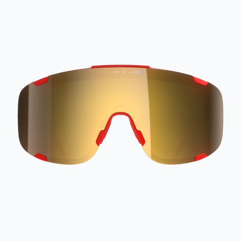 Okulary przeciwsłoneczne POC Devour prismane red/clarity road/partly sunny gold 2
