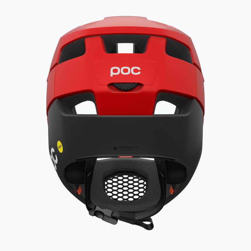 Kask rowerowy POC Otocon Race MIPS prismane red matt/uranium black matt 4