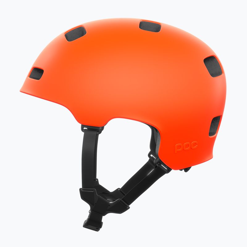 Kask rowerowy POC Crane MIPS fluorescent orange matt 2