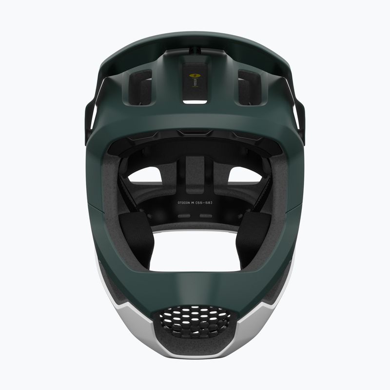 Kask rowerowy POC Otocon Race MIPS pargasite green matt/hydrogen white matt 3