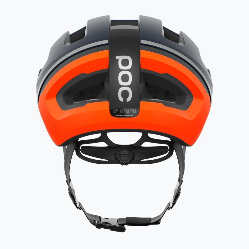 Kask rowerowy POC Omne Beacon MIPS apatite navy matt/fluorescent orange matt 4