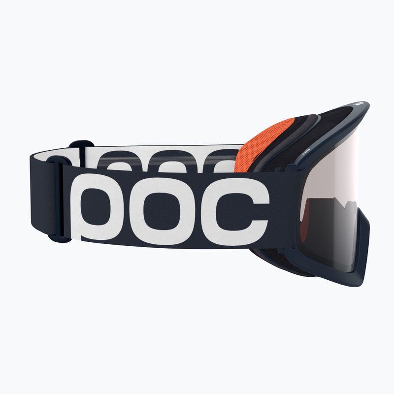 Gogle rowerowe POC Ora apatite navy/clarity trail/cloudy brown 4