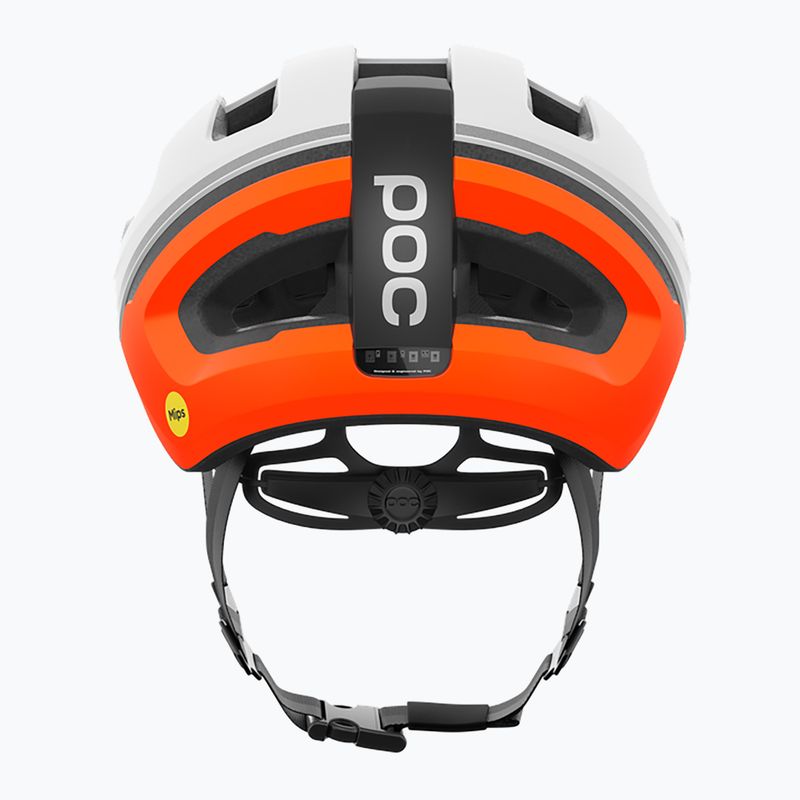 Kask rowerowy POC Omne Beacon MIPS hydrogen white/fluorescent orange matt 4