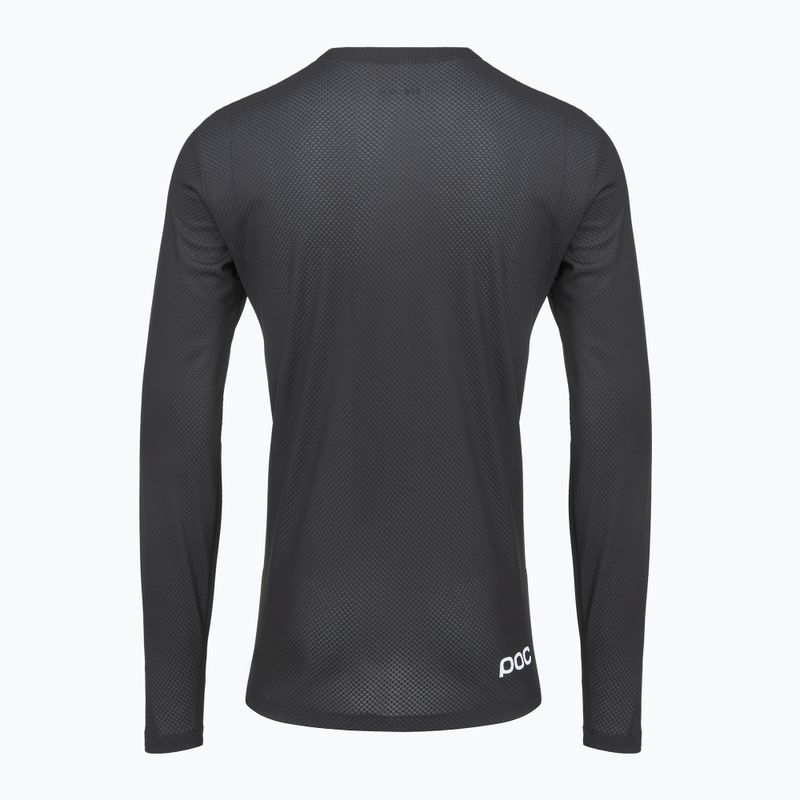 Longsleeve rowerowy męski POC Motion Air Jersey uranium black 2