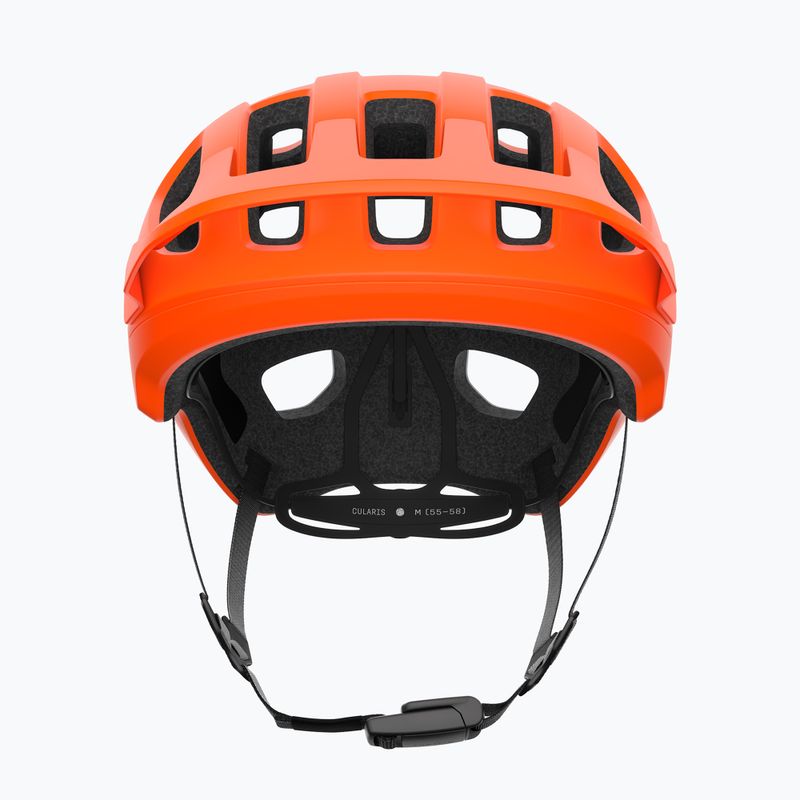 Kask rowerowy POC Cularis fluorescent orange matt/uranium black matt 3