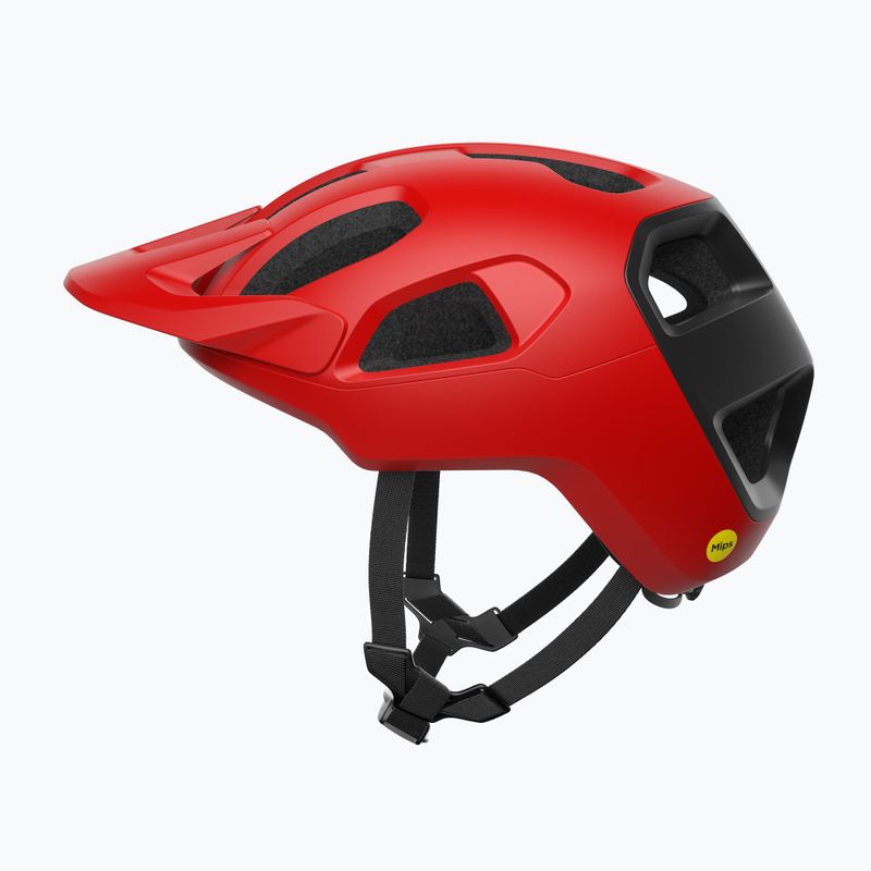 Kask rowerowy POC Cularis prismane red matt/uranium black matt 2