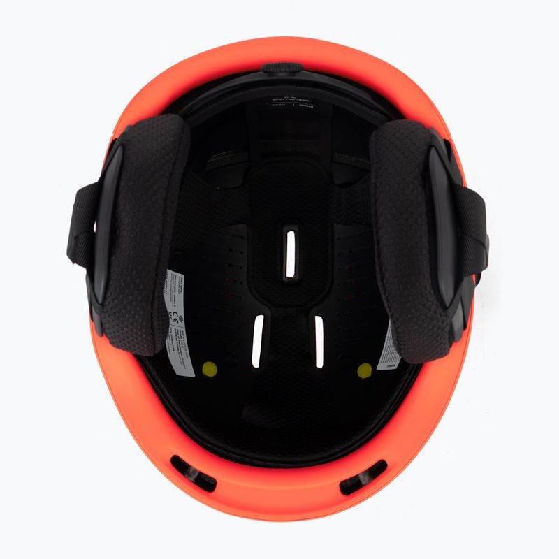 Kask narciarski POC Obex MIPS fluorescent orange matt 5