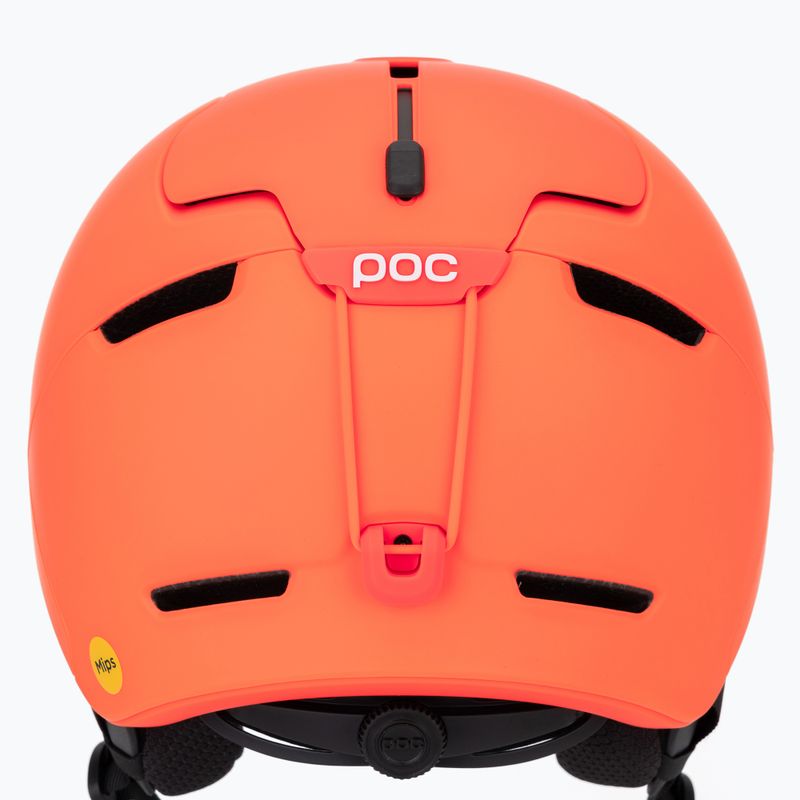 Kask narciarski POC Obex MIPS fluorescent orange matt 8