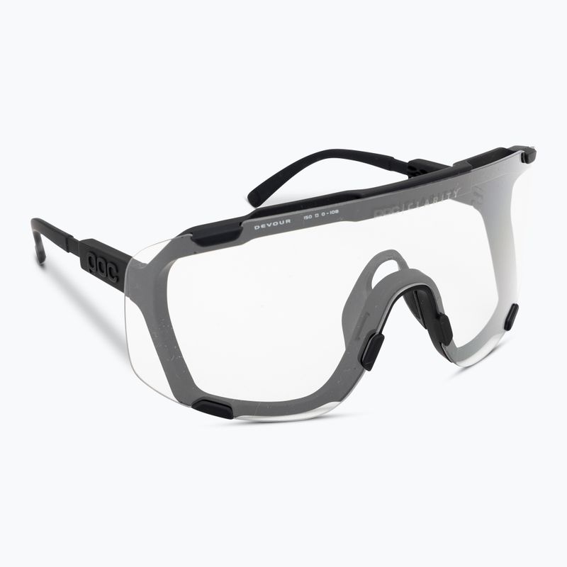 Okulary przeciwsłoneczne POC Devour Photochromic uranium black/clarity photochromic/changeable grey