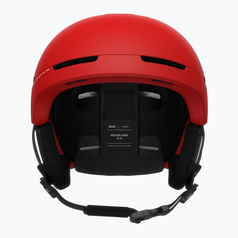 Kask narciarski POC Obex BC MIPS prismane red matt 2