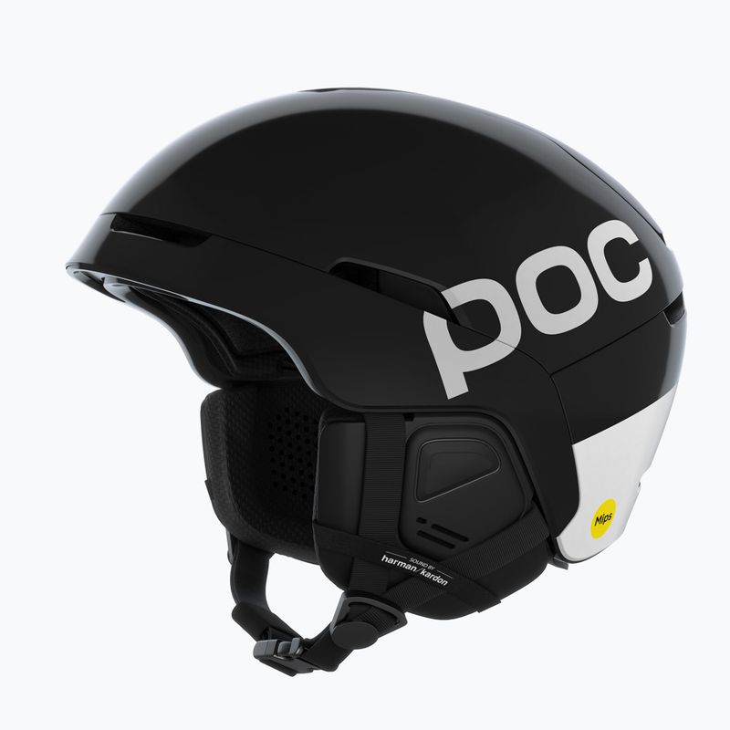 Kask narciarski z systemem audio POC Obex Connect uranium black 2