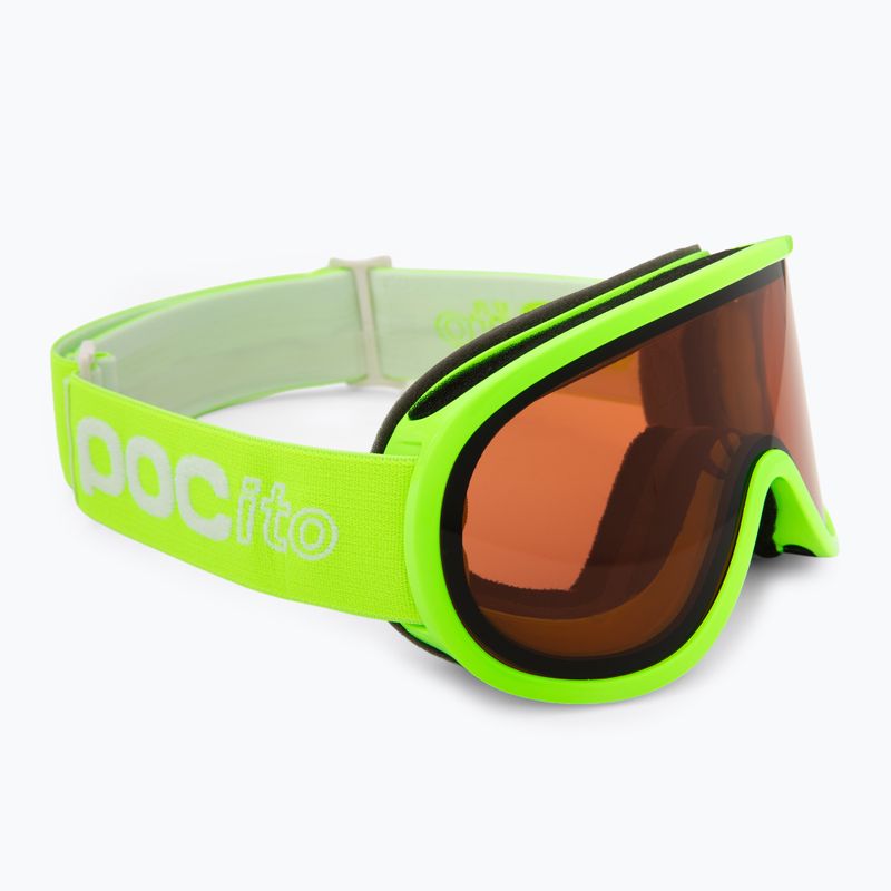 Gogle narciarskie dziecięce POC POCito Retina Jr S2 fluorescent yellow/green/partly sunny light orange