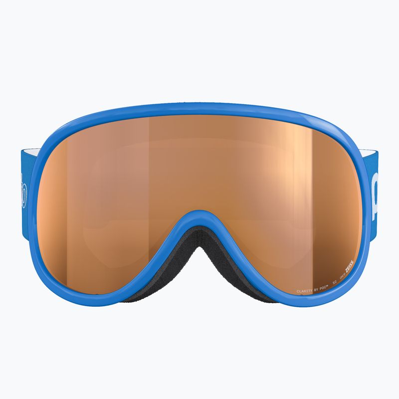 Gogle narciarskie dziecięce POC POCito Retina Jr S2 fluorescent blue/partly sunny light orange 3