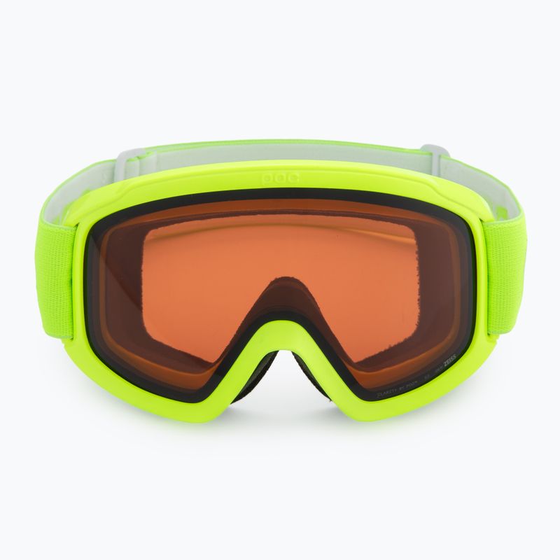 Gogle narciarskie dziecięce POC POCito Opsin fluorescent yellow/green/partly sunny light orange 2