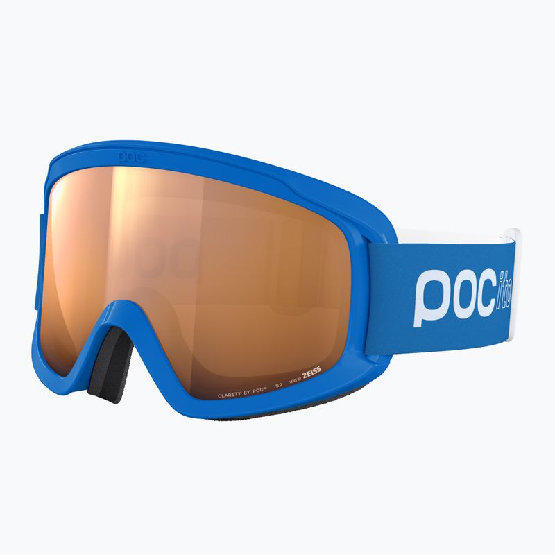 Gogle narciarskie dziecięce POC POCito Opsin fluorescent blue/partly sunny light orange 4