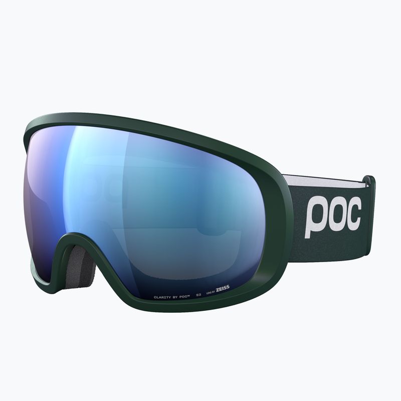 Gogle narciarskie POC Fovea pargasite green/partly sunny blue 2