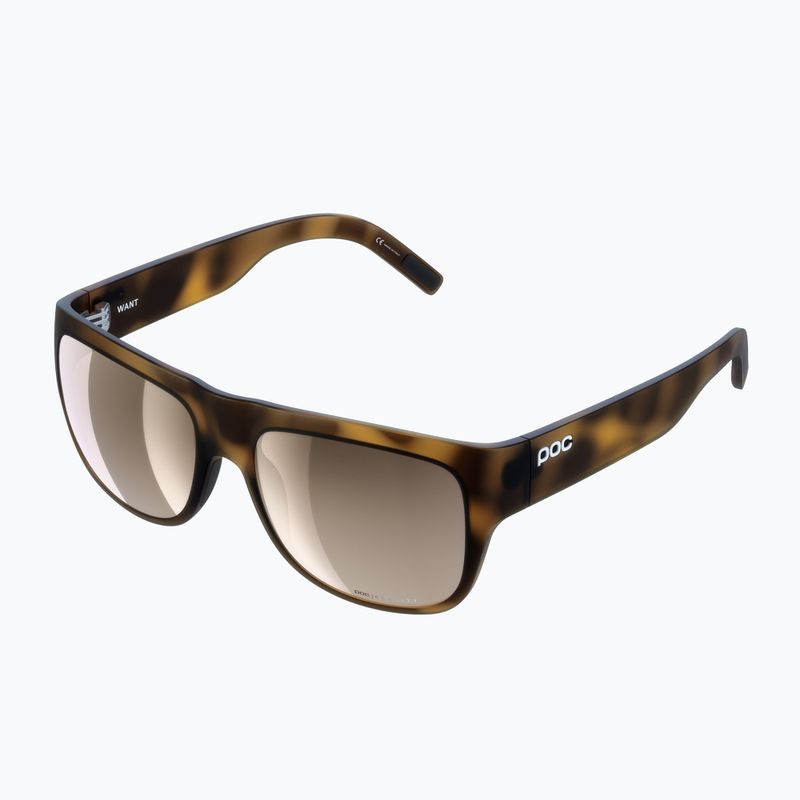 Okulary przeciwsłoneczne POC Want tortoise brown/clarity trail/partly sunny silver