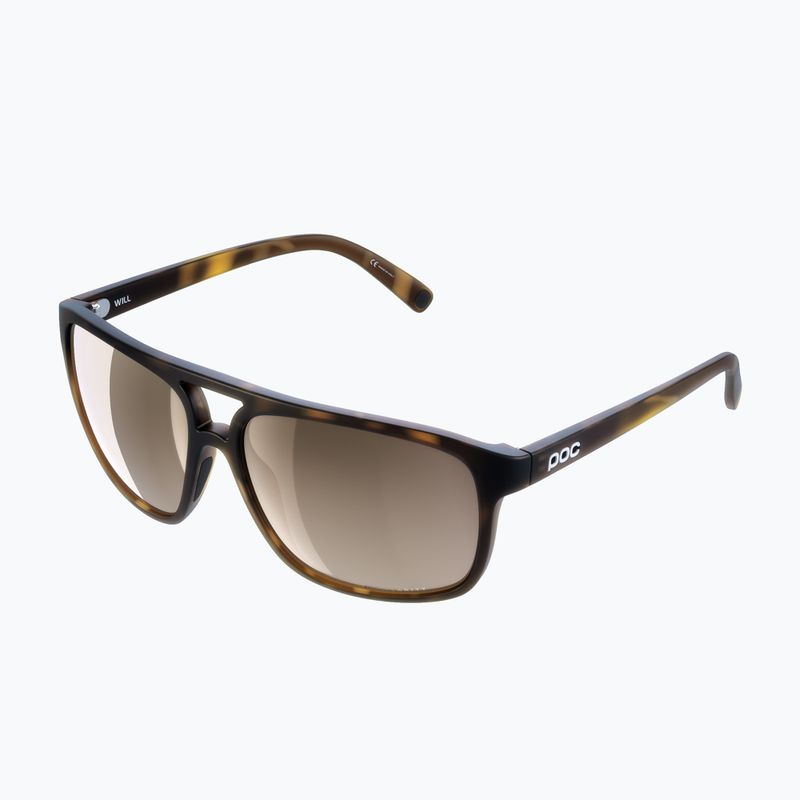 Okulary przeciwsłoneczne POC Will tortoise brown/clarity trail/partly sunny silver