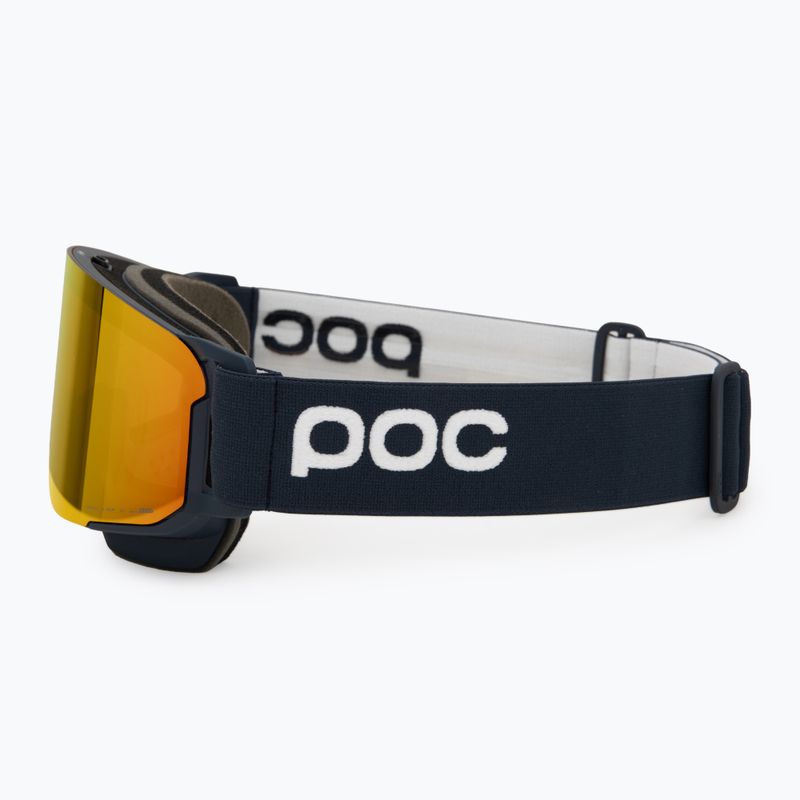Gogle narciarskie POC Nexal Mid apatite navy/partly sunny orange 4
