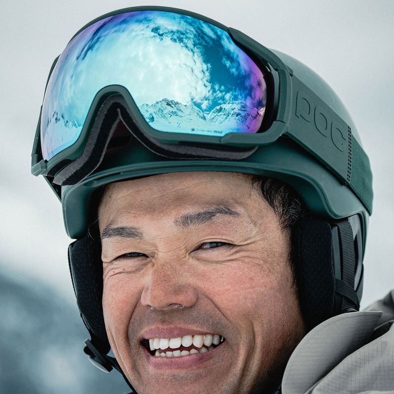 Gogle narciarskie POC Zonula pargasite green/partly sunny blue 9