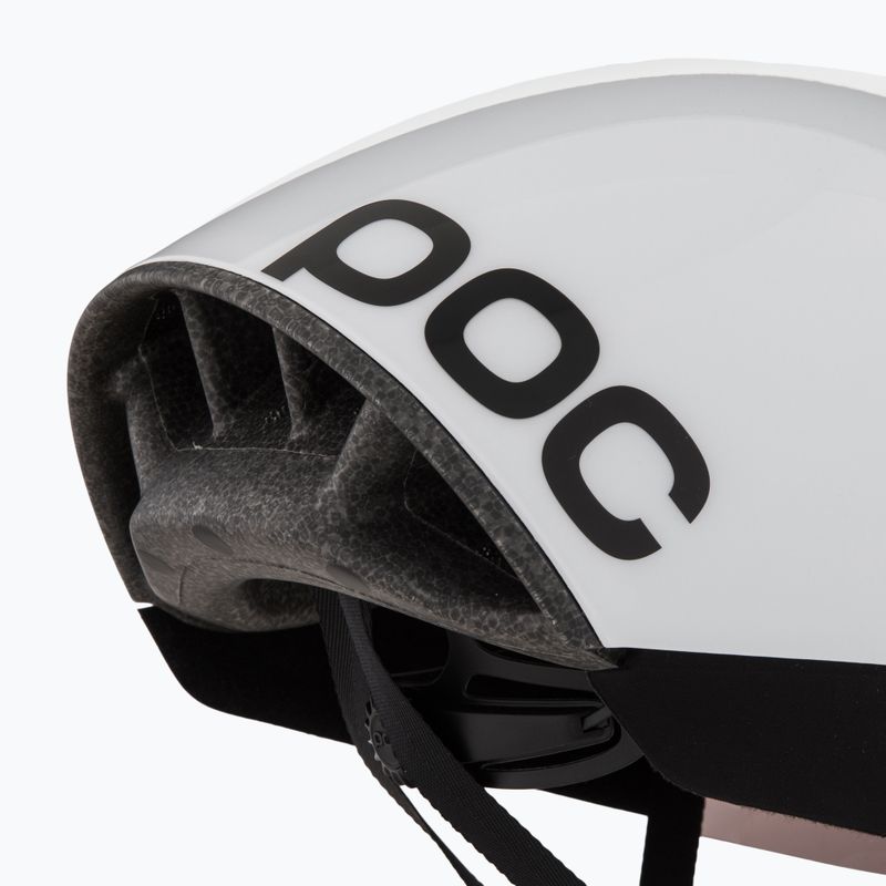 Kask rowerowy POC Procen Air hydrogen white/clarity road violet/clear 9