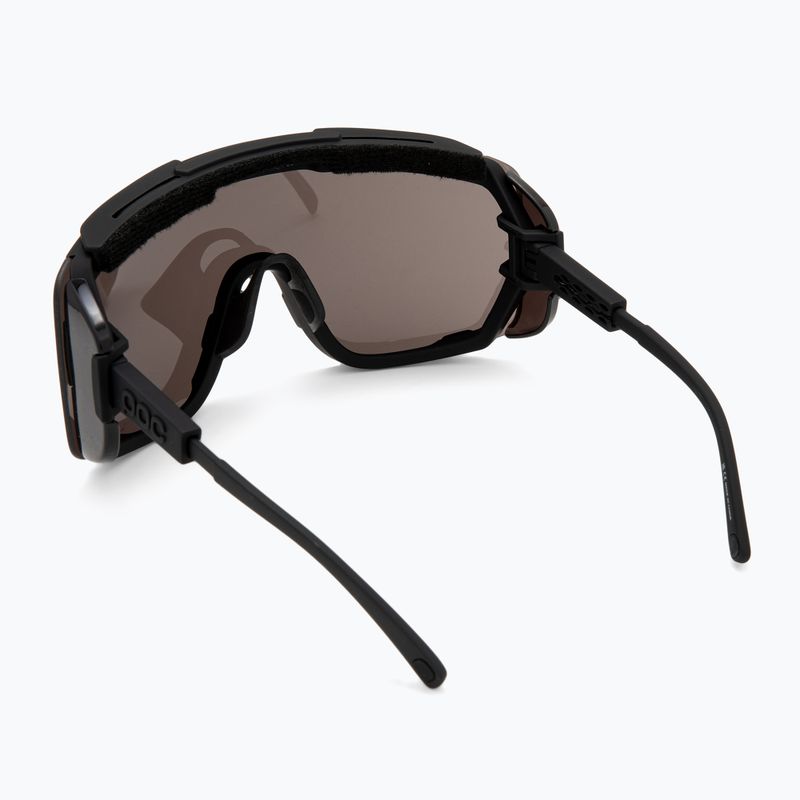 Okulary przeciwsłoneczne POC Devour Glacial uranium black/clarity universal/sunny grey 3