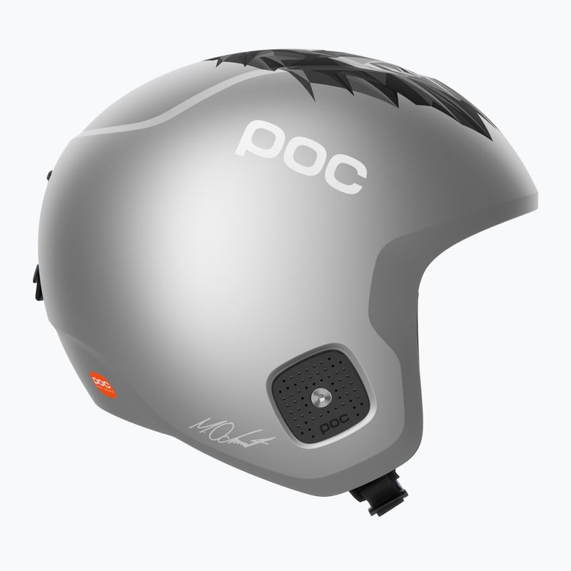 Kask narciarski dziecięcy POC Skull Dura Jr Marco Odermatt Ed. argentite silver 2
