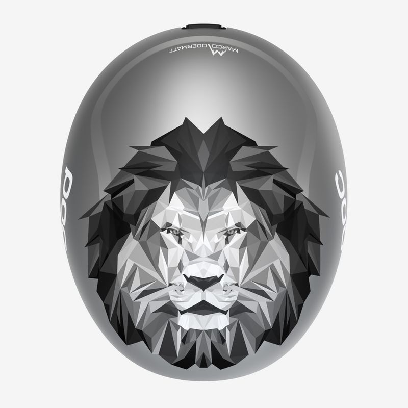Kask narciarski dziecięcy POC Skull Dura Jr Marco Odermatt Ed. argentite silver 4