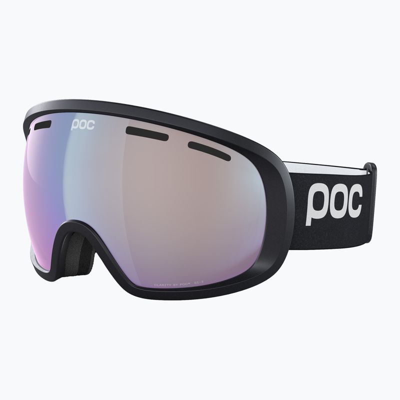 Gogle narciarskie POC Fovea Mid Photochromic uranium black/photochromic /changeable sky blue 4