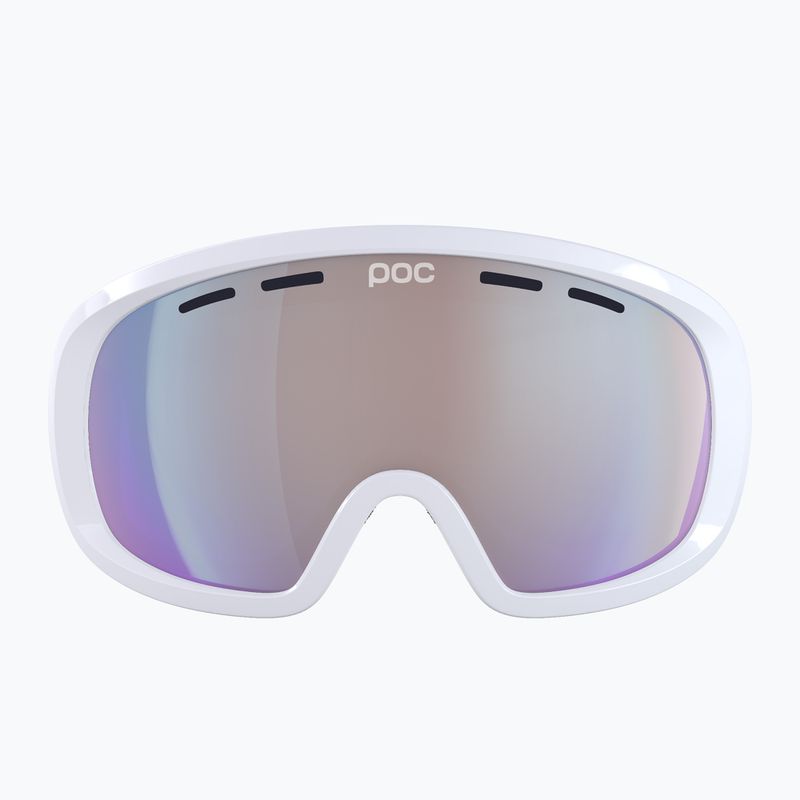 Gogle narciarskie POC Fovea Mid Photochromic uranium white/light pink/sky blue 3