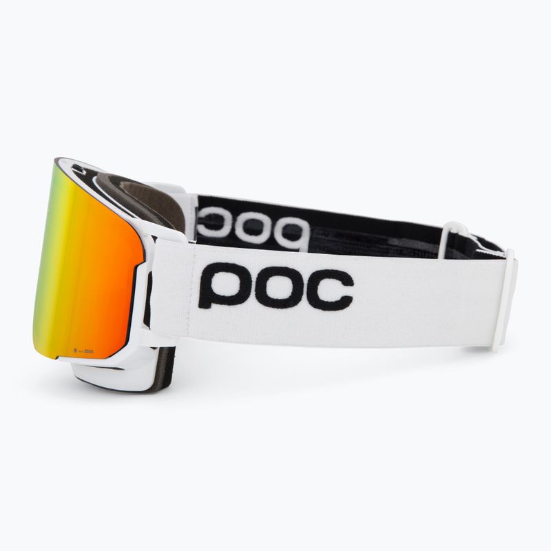 Gogle narciarskie POC Nexal hydrogen white/partly sunny orange 5
