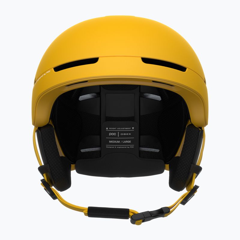 Kask narciarski POC Obex MIPS sulphite yellow matt 8
