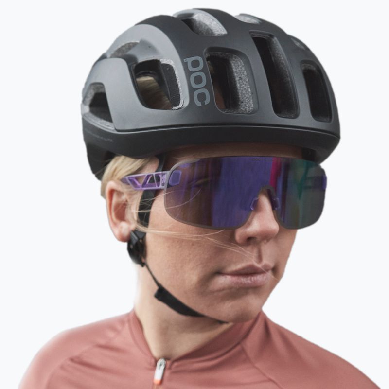 Okulary przeciwsłoneczne POC Elicit purple quartz translucent/clarity road silver 7
