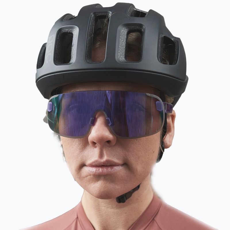Okulary przeciwsłoneczne POC Elicit purple quartz translucent/clarity road silver 8