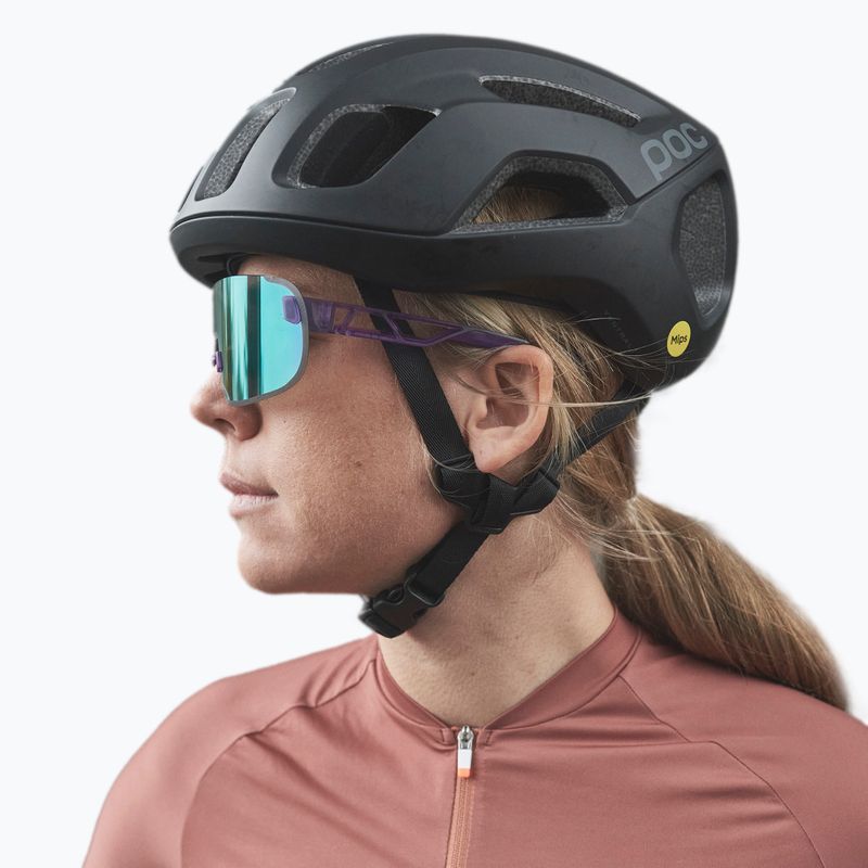 Okulary przeciwsłoneczne POC Elicit purple quartz translucent/clarity road silver 9